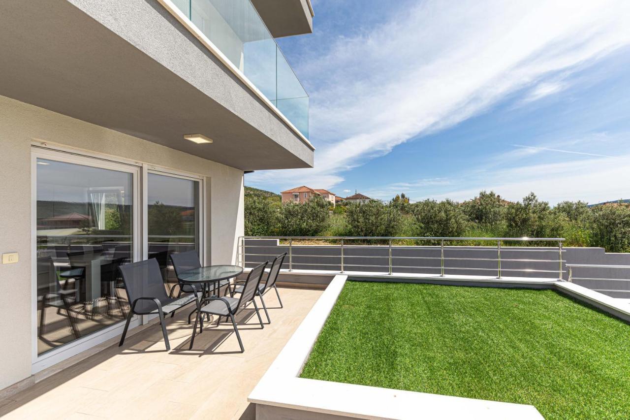 Blue View Apartment Trogir Bagian luar foto